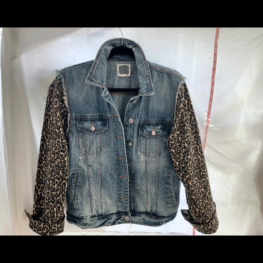 Custom jean jacket
